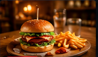 Burger Food Photography